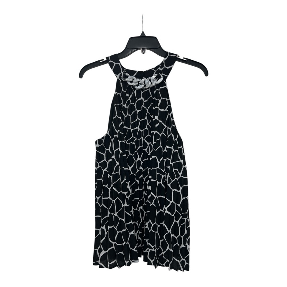 Unlock a chic look with this chain-trim halter top from I.N.C.